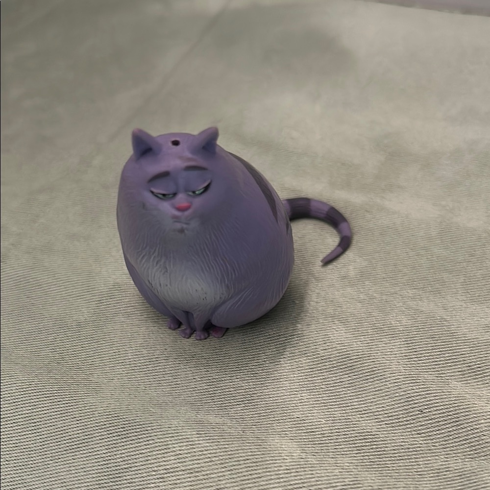 Purple Action Figure with Round Shape and Smooth Finish - Picture 2 of 4